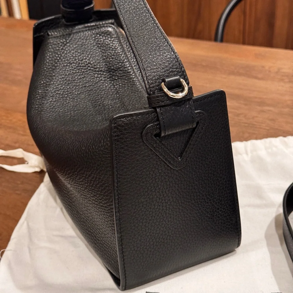The Horse, Clementine Bag, Black with Silver Hardware - Picture 7 of 9